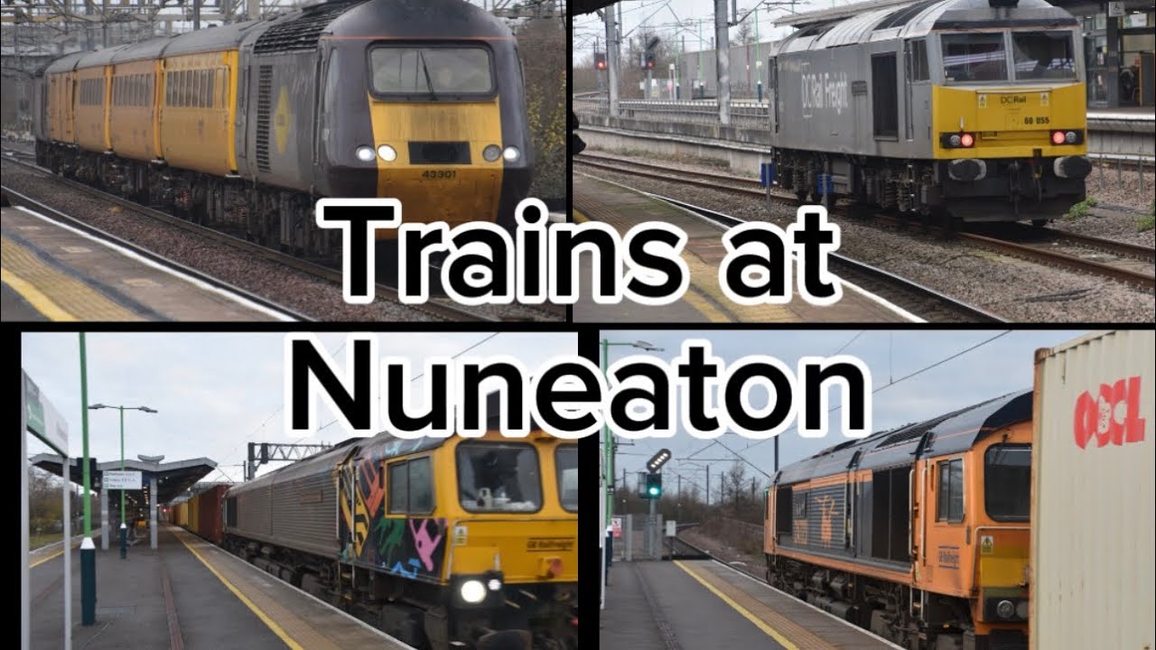 Freight Galore! Trains at nuneaton (30/12/25) 