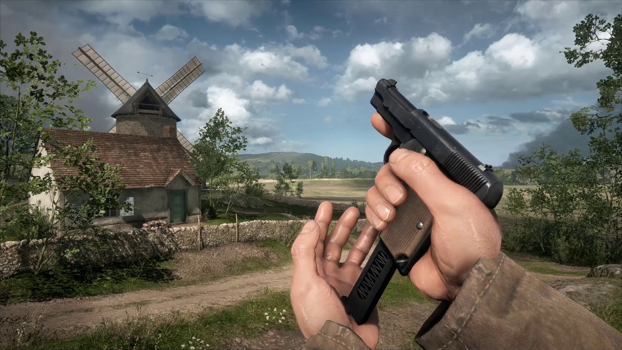 [Battlefield 1] All Sidearms (Secondary Weapons, Variants, All DLC Weapons)
