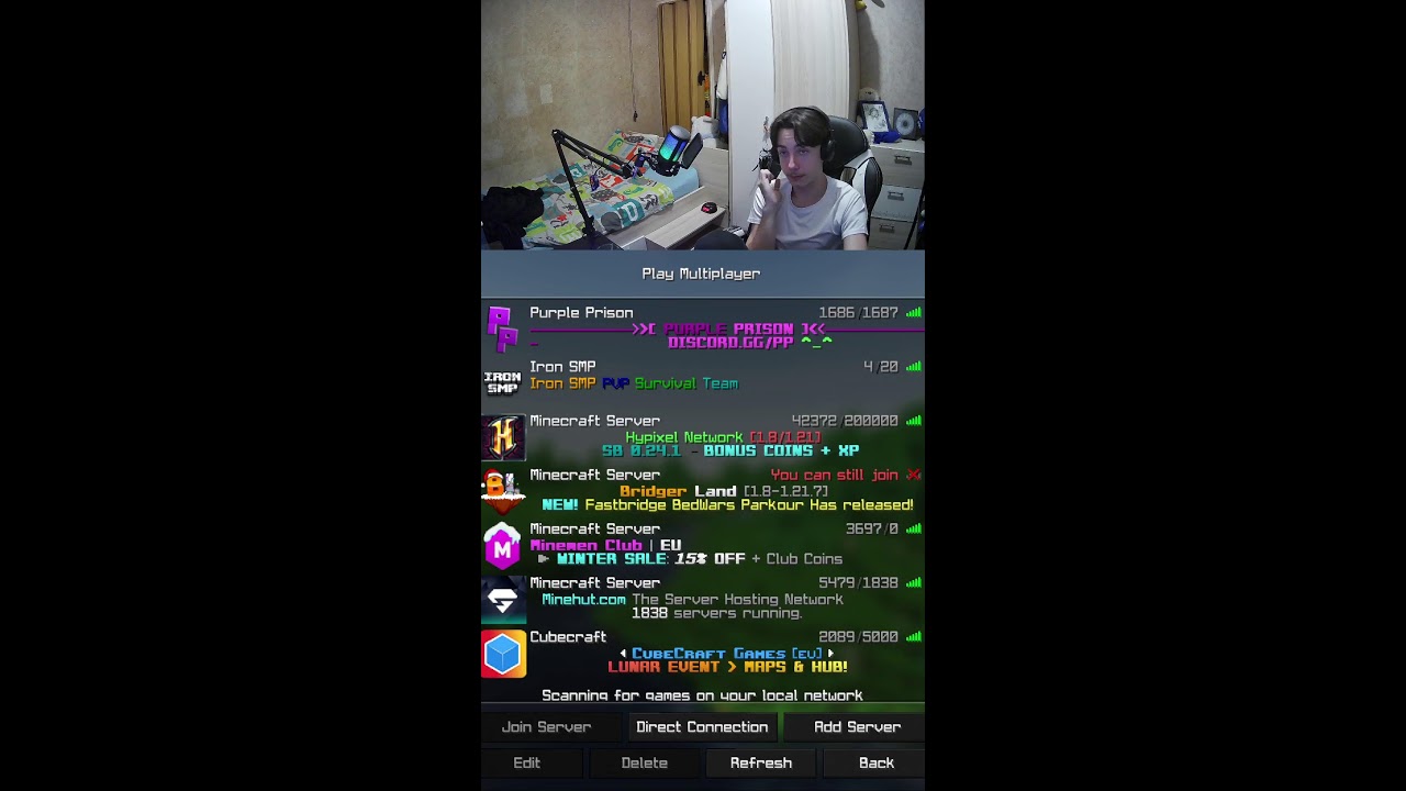 live sur l'IRON SMP !!!!