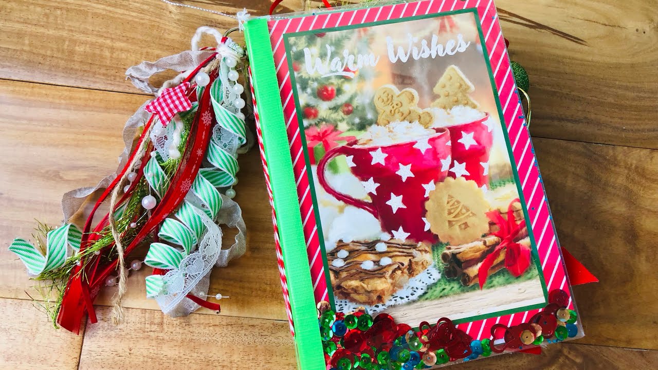 Trashy Christmas Journal - SOLD #ASMR #papersounds