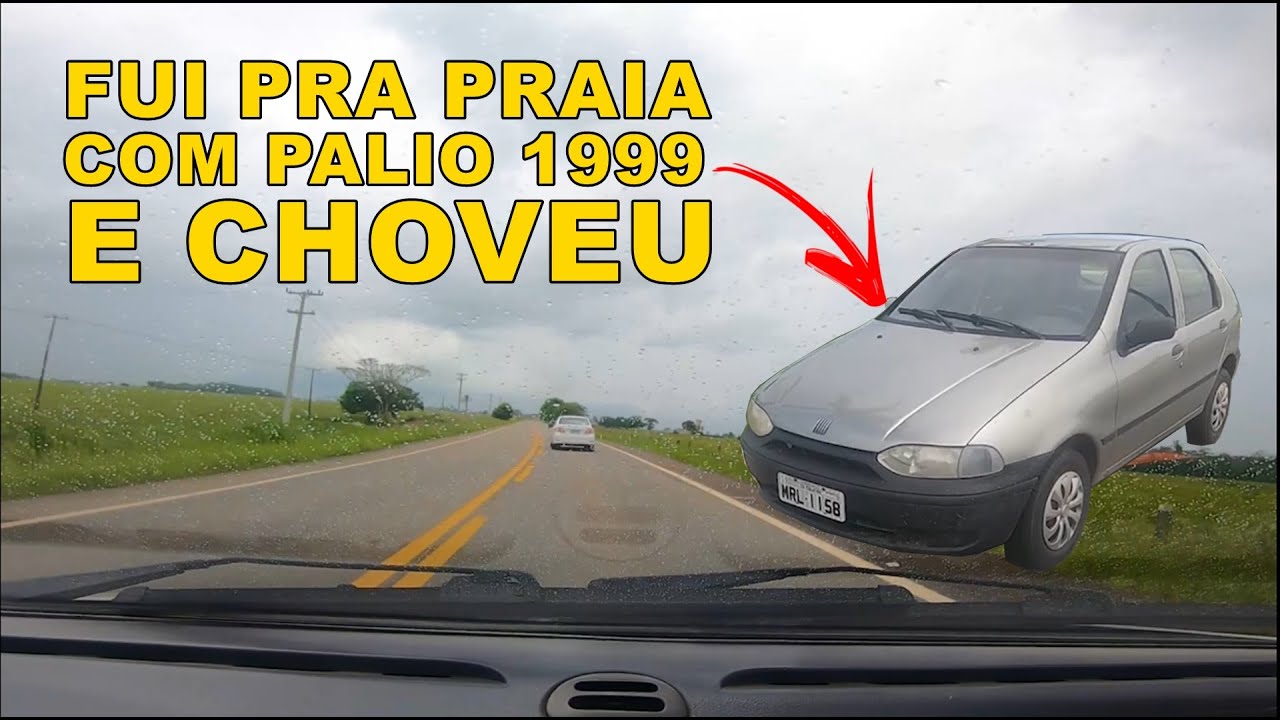 Fui pra praia com o palio g1 falhando