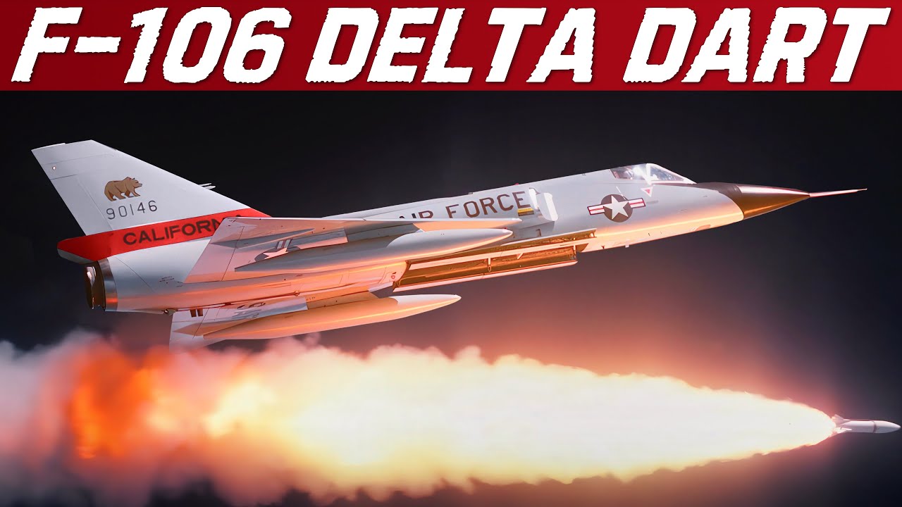 Convair F-106 Delta Dart | The Cold War's Supersonic Sentinel | Rare Original HD Development Footage