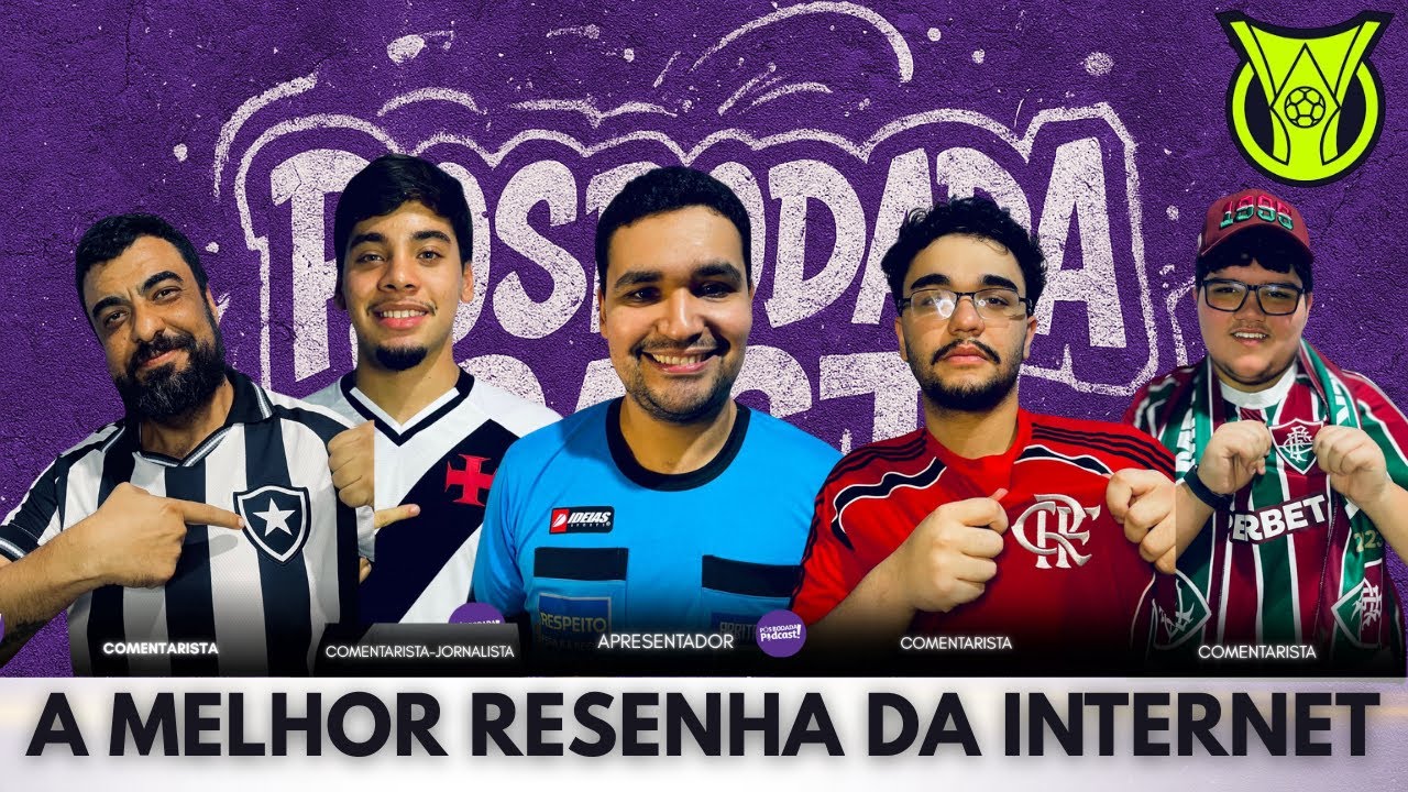 LIVE PÓSRODADACAST |CARIOCA| MERCADO DA BOLA E MUITA RESENHA #LIVE #FUTEBOL