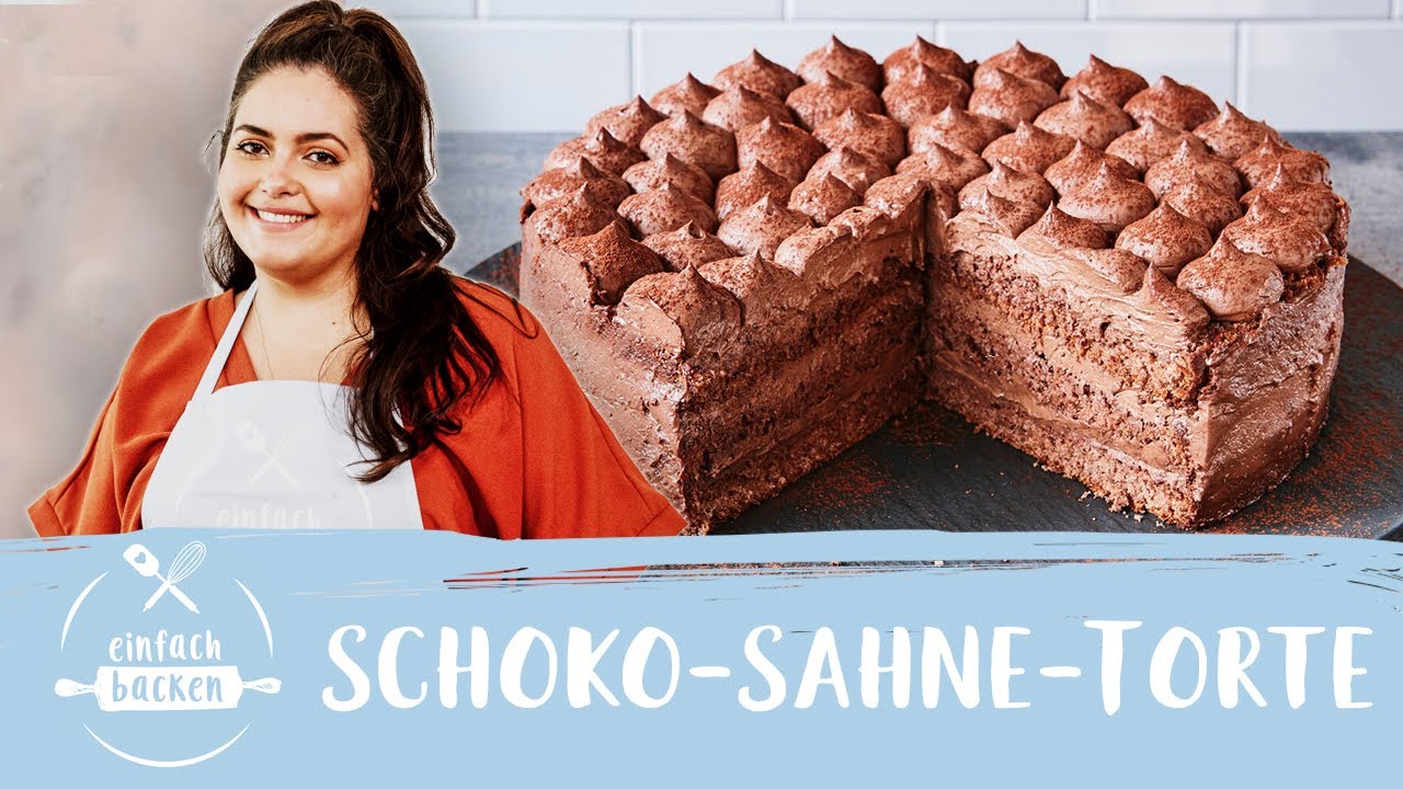 Schoko-Sahne-Torte – einfach selber machen I Einfach backen