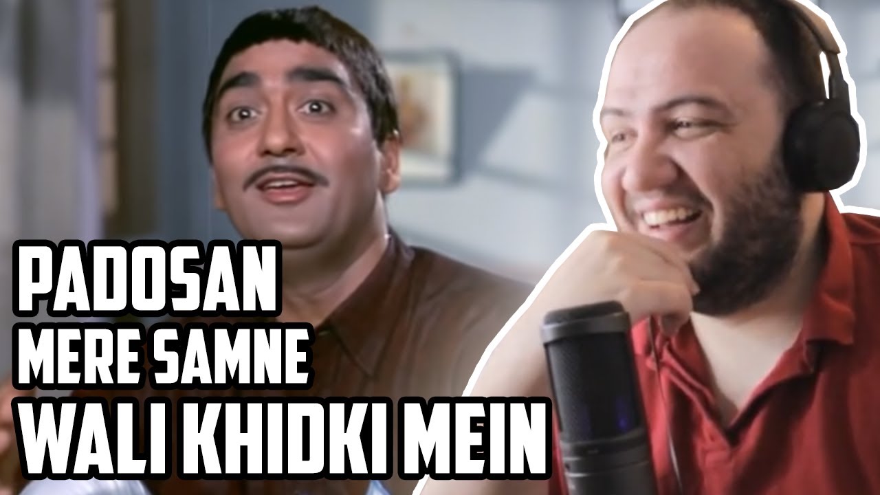 MERE SAMNE WALI KHIDKI MEIN REACTION  - Padosan - Saira Banu, Sunil Dutt & Kishore Kumar
