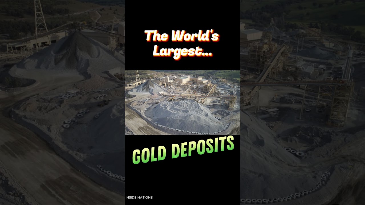 This Country Has The Biggest Gold Deposits #gold #countries