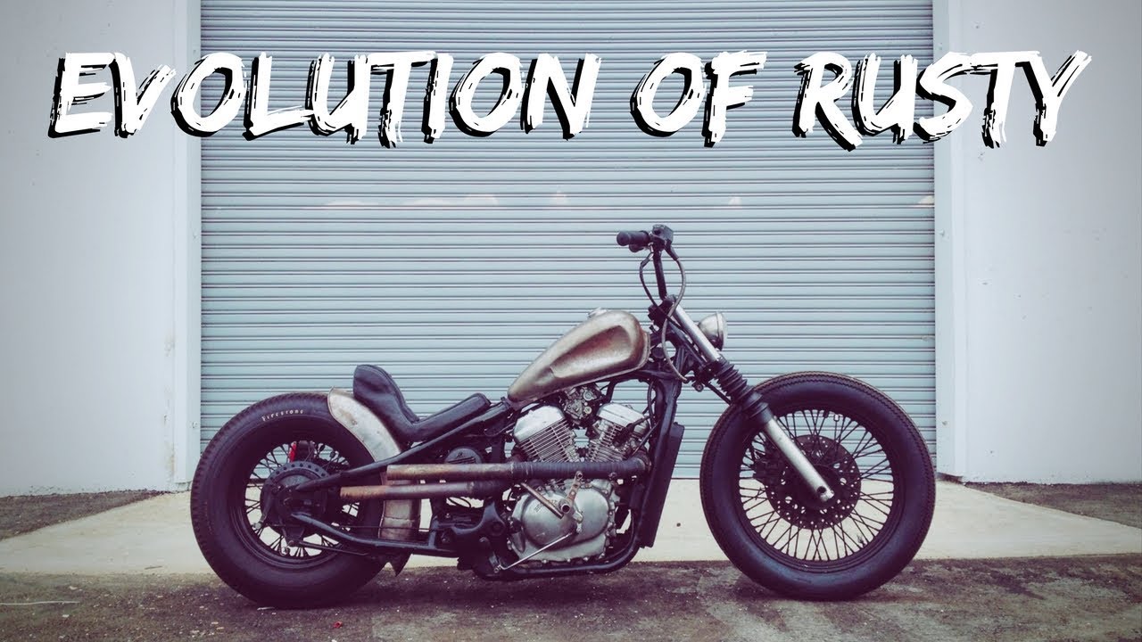 Rusty | The different stages of my Honda VLX 600