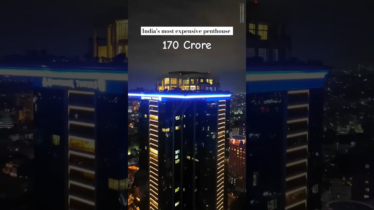 India's most expensive penthouse | luxury penthouse|Vijay mallya house #luxuryhomes  #realestate