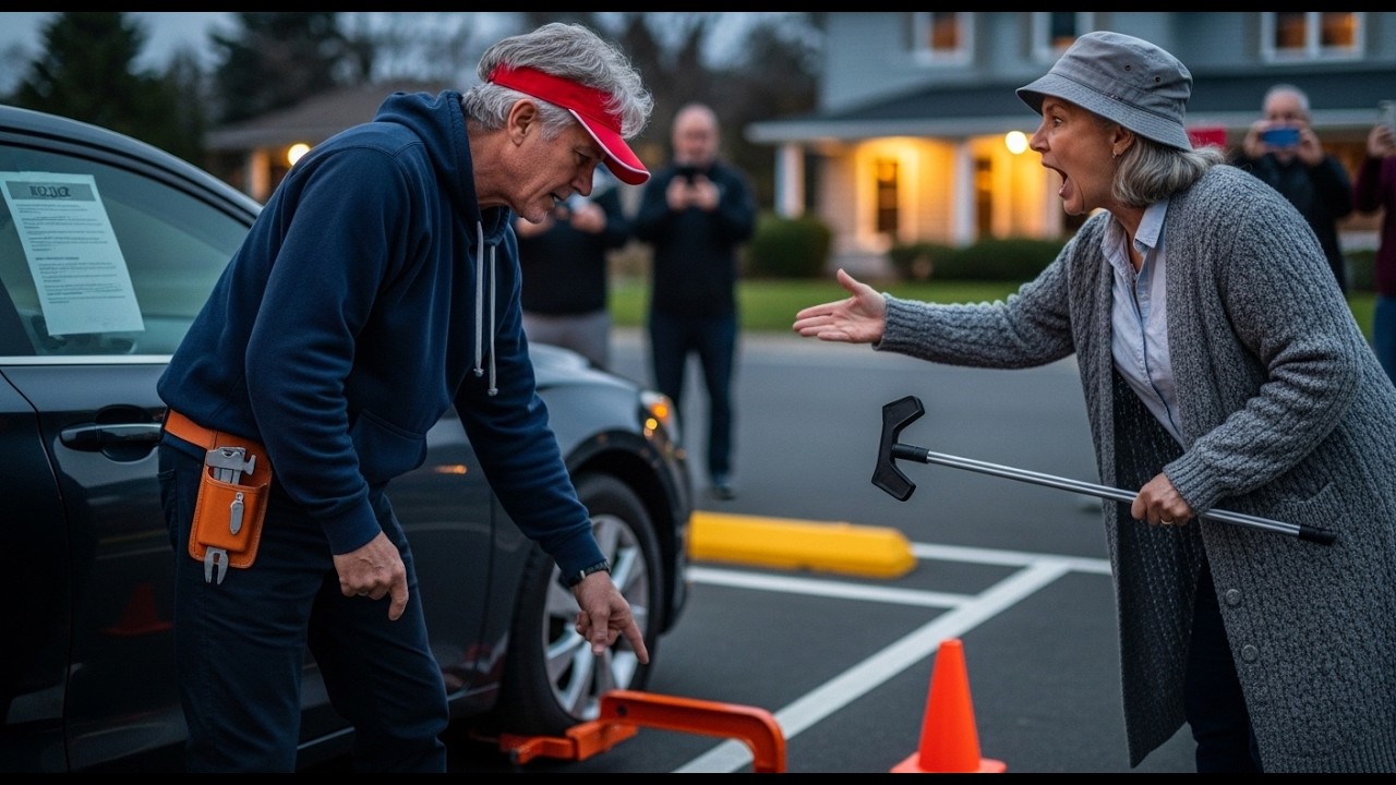 The Boot Clamp Snapped Shut And The HOA President Learned She Invented The Violation