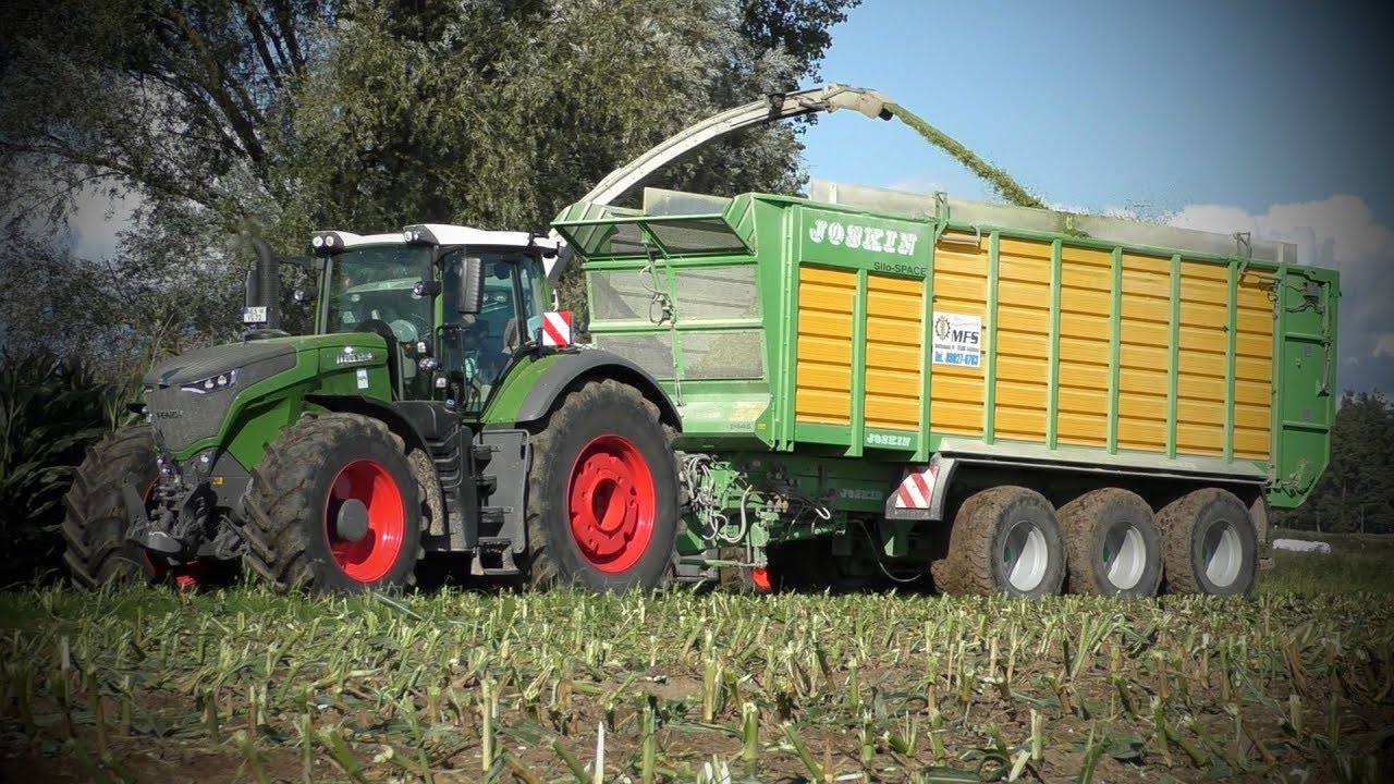 Kübler´s Gmbh bei der Maisernte 2017 ||Fendt 1046|Claas Jaguar 940||