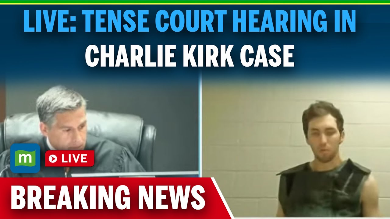 Courtroom Drama LIVE: Charlie Kirk Shooting Suspect Appears For Initial Court Hearing