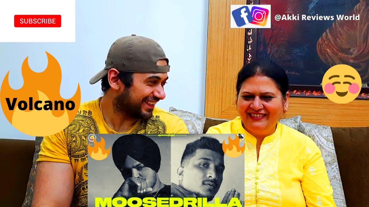 Akki and Mom Reaction - MOOSEDRILLA (Official Audio) SIDHU MOOSE WALA | DIVINE |  MOOSETAPE