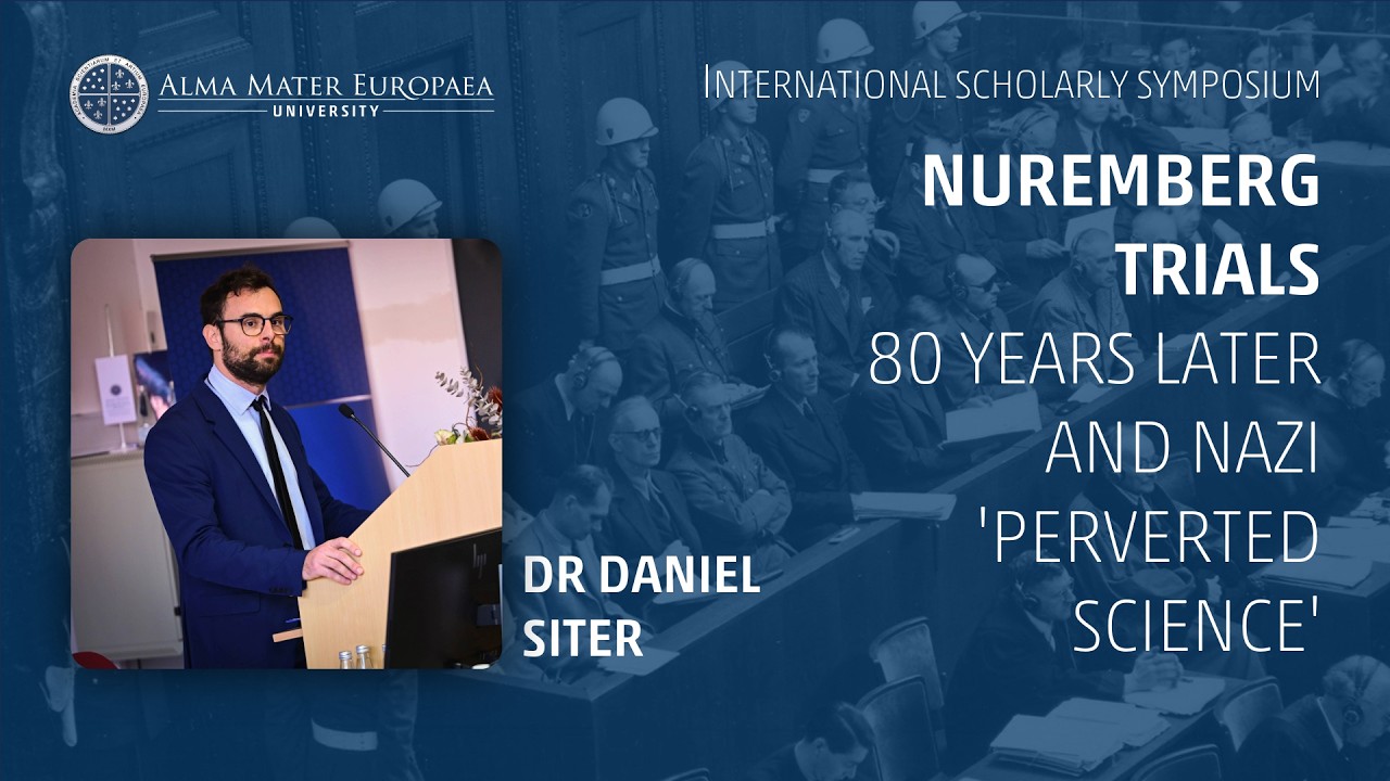Dr Daniel Siter, The Roots of Nazism in Yugoslavia and Slovenia Before the Second World War