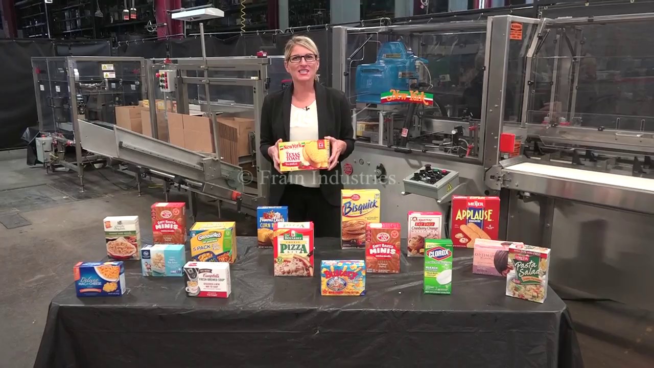 Semi-Automatic Two Operator Cartoning and Case Packing Line Demonstration
