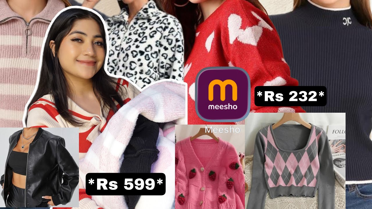 HUGE Meesho Winter Wear Haul *Starting Rs 299*|  15 Trendy Jackets, Sweaters & More| Renigraphy