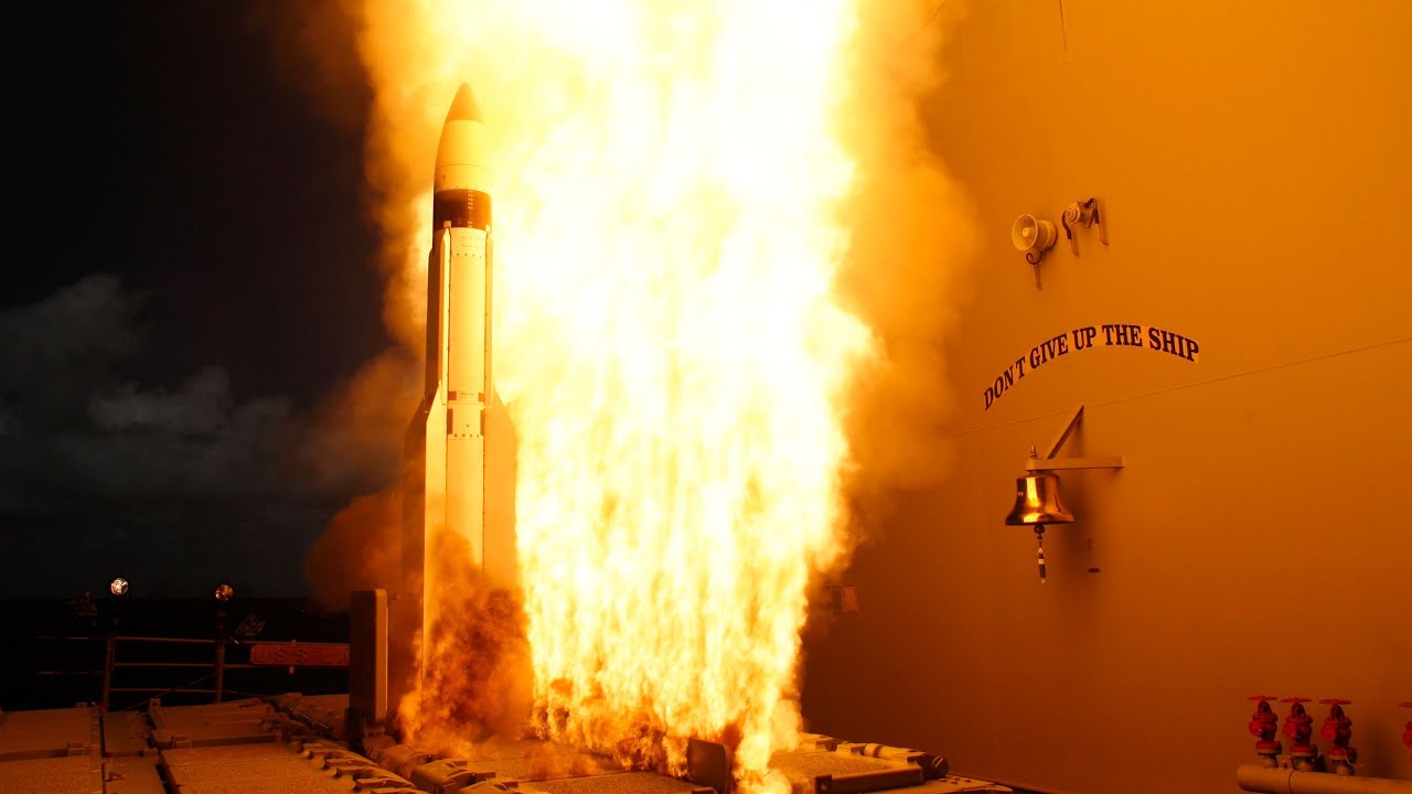 Ultra-Fast U.S. Anti-Ballistic Missiles SM-3 Test Launches