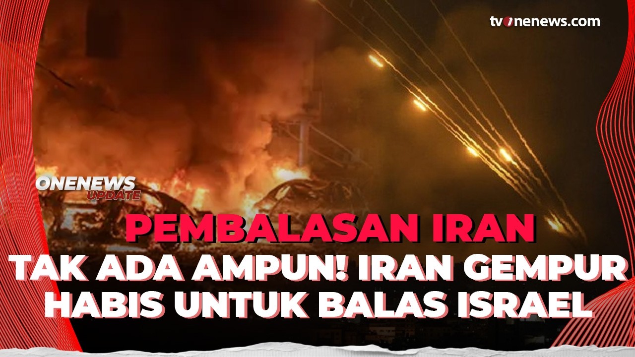Iran Makin Brutal Membalas! Penampakan Kehancuran & Reruntuhan Israel | OneNews Update