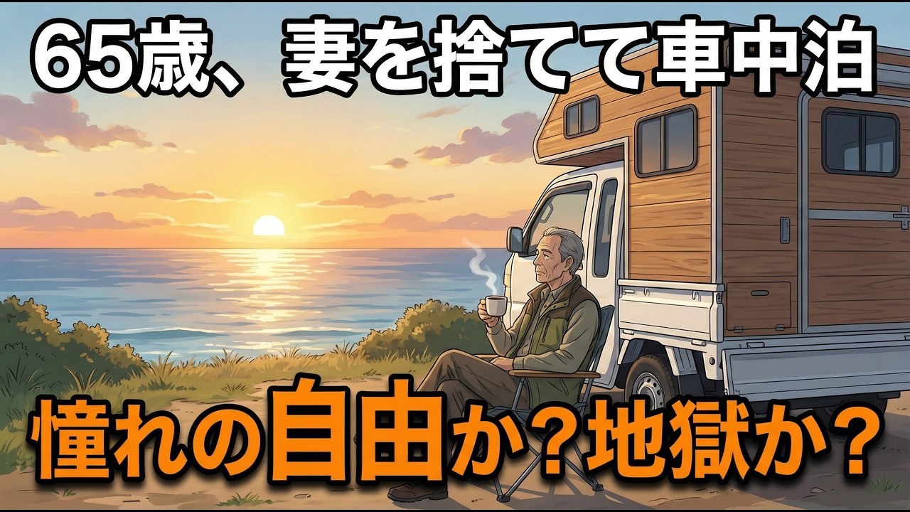 定年後、軽トラ一台で日本一周。「妻も家も捨てた」65歳男が見た、本当の自由と孤独【シニア朗読雑学】01121