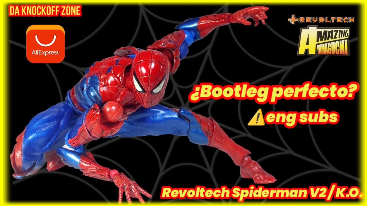 Spiderman 2.0 V2 de Aliexpress Reseña y Analisis REVOLTECH #spidey #marvel #unboxing #review