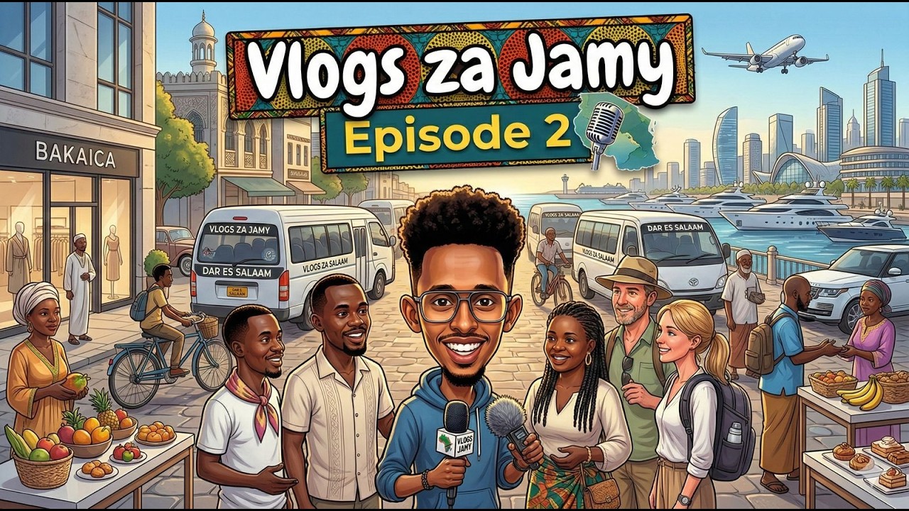 Vlogs za Jamy, 2nd Episode : Tujane Dar Es Salaam 🇹🇿 😊