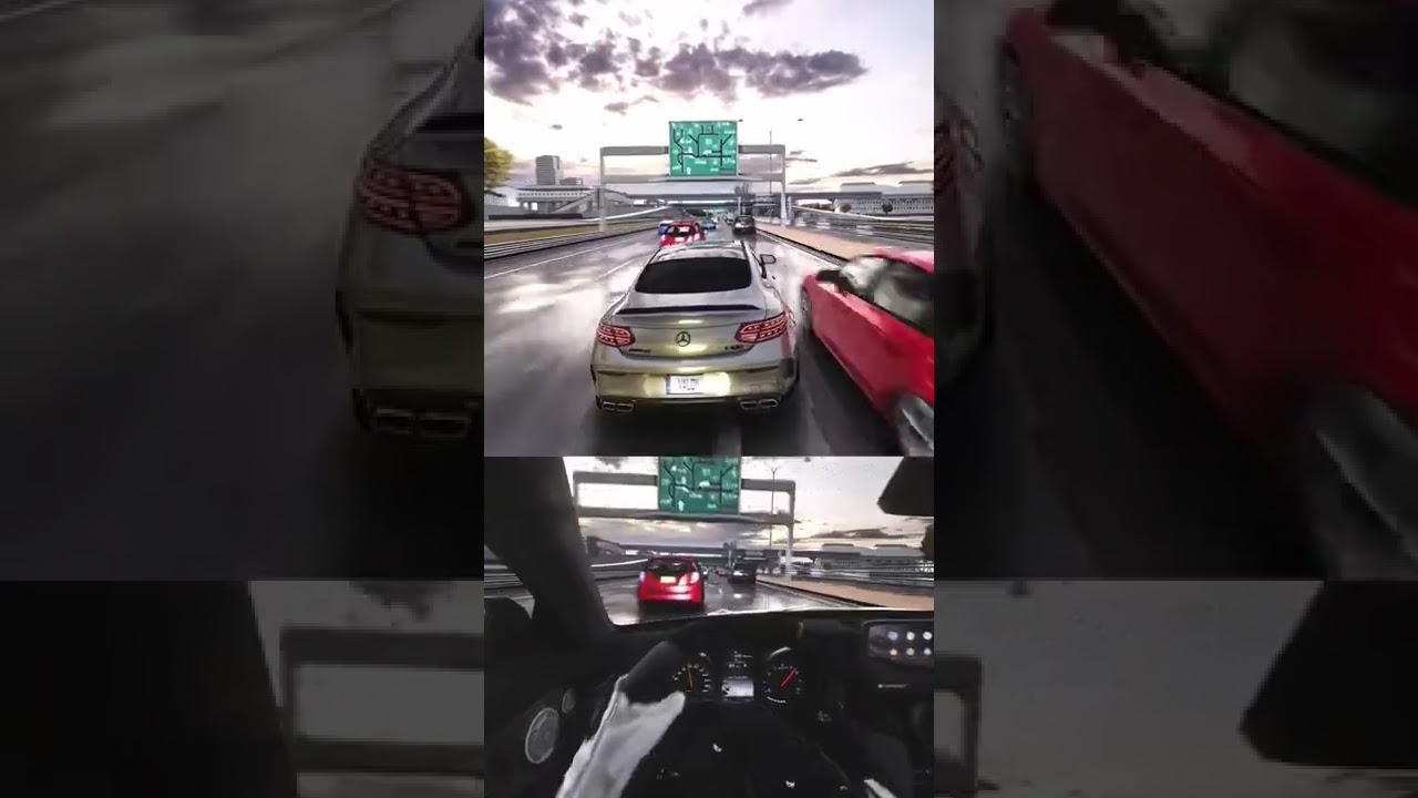 Cutting up 🥴 #shorts #assettocorsa #traffic