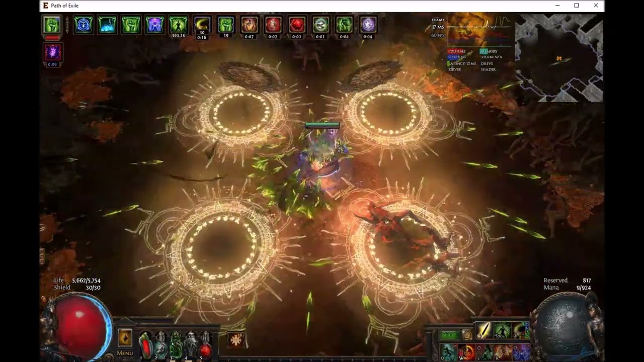 PoE 3.19 - Noob Killing Uber Atziri Alluring Abyss - VenomGyre PathFinder