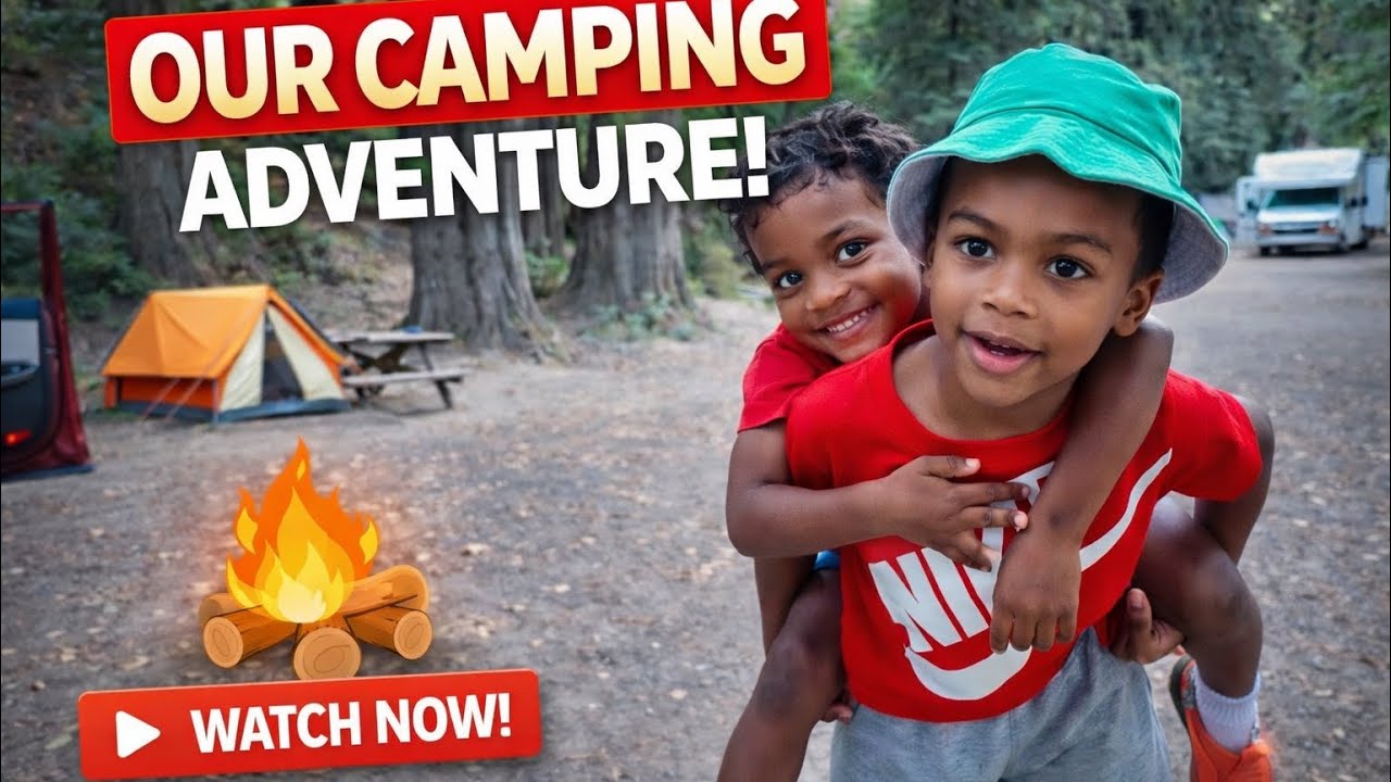 Our Camping Adventure!!! 🏕️ 