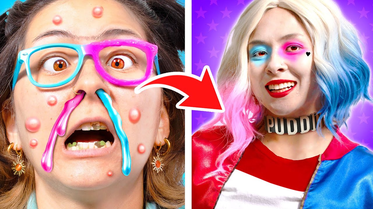 FROM NERD TO SUPERHERO IN THE REAL LIFE | CRAZY SUPERHEROES MAKEOVER BY CRAFTY HACKS PLUS