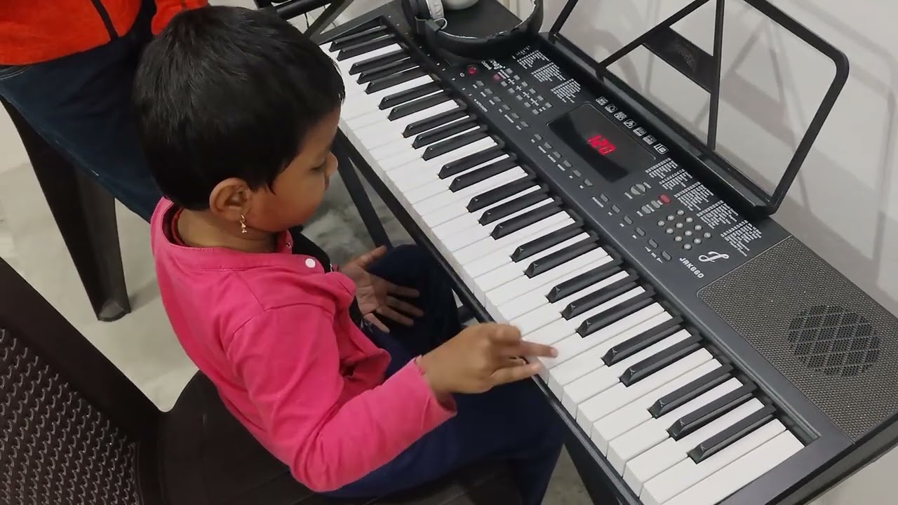 Music classes||keyboard classes ||day 4
