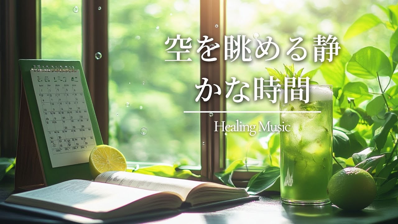 【読書用BGM】空を眺める穏やかなピアノ | 癒し・集中