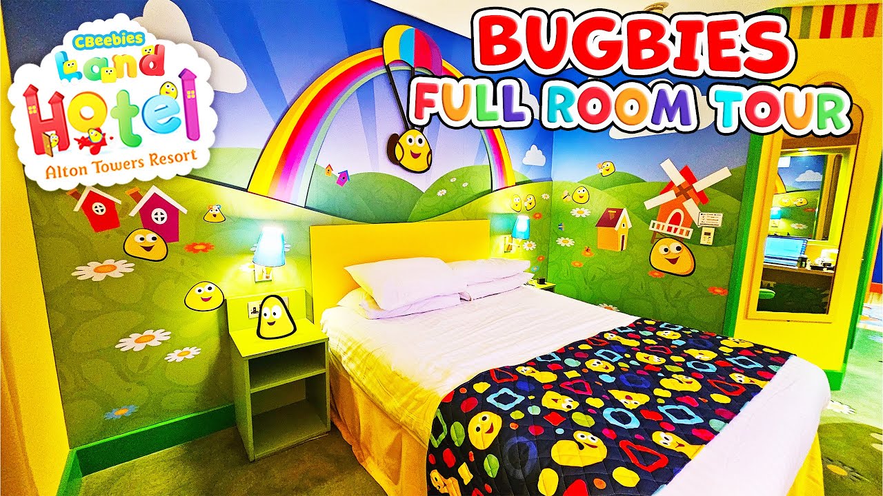 Bugbies Room Tour | CBeebies Land Hotel | Alton Towers  (Nov 2024) [4K]