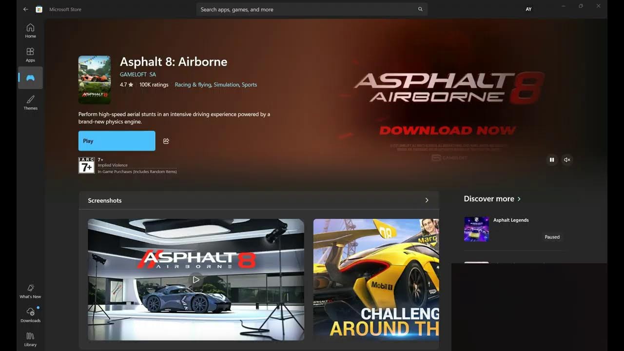 asphalt 8 legend playing