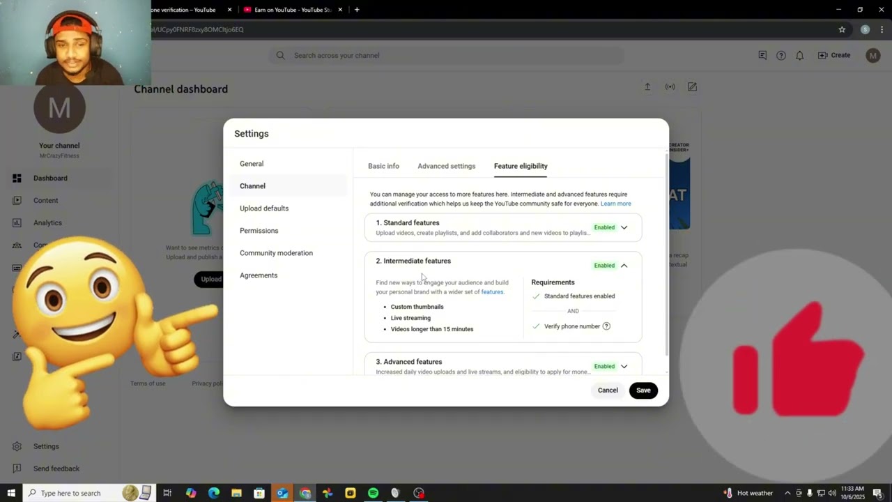 Mr Crazy School Youtube Settings