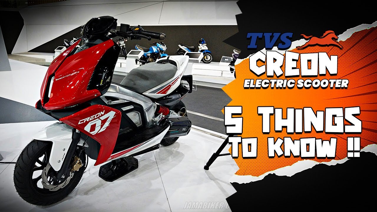 5 Things to Know About TVS Creon | Most Advance Electric Scooter?
