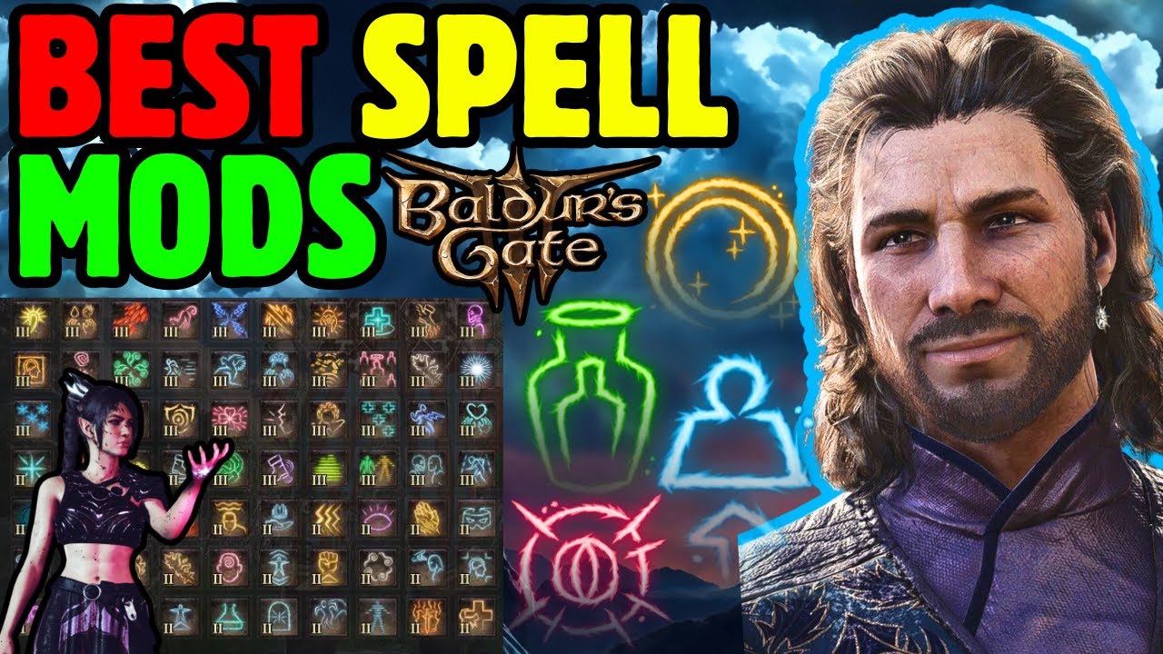 BEST SPELL MODS in Baldur's Gate 3 Patch 7 Mod Manager