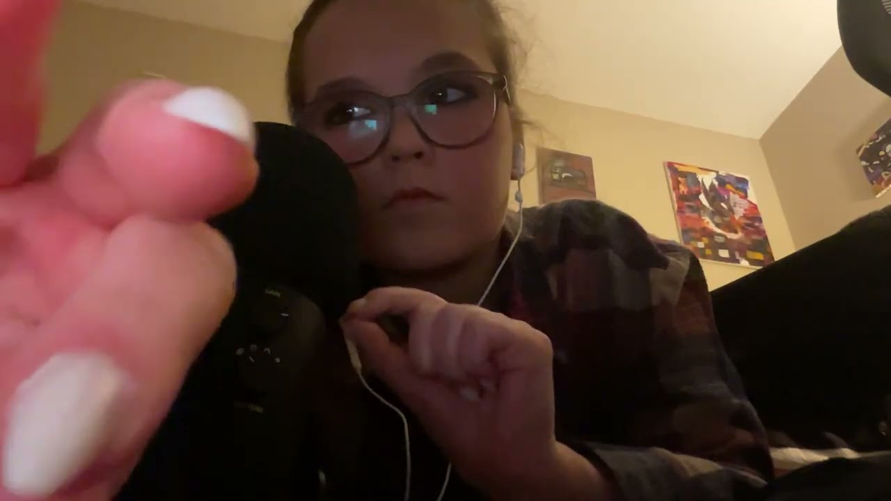 ASMR filmed on my iPad|| meditative background noise