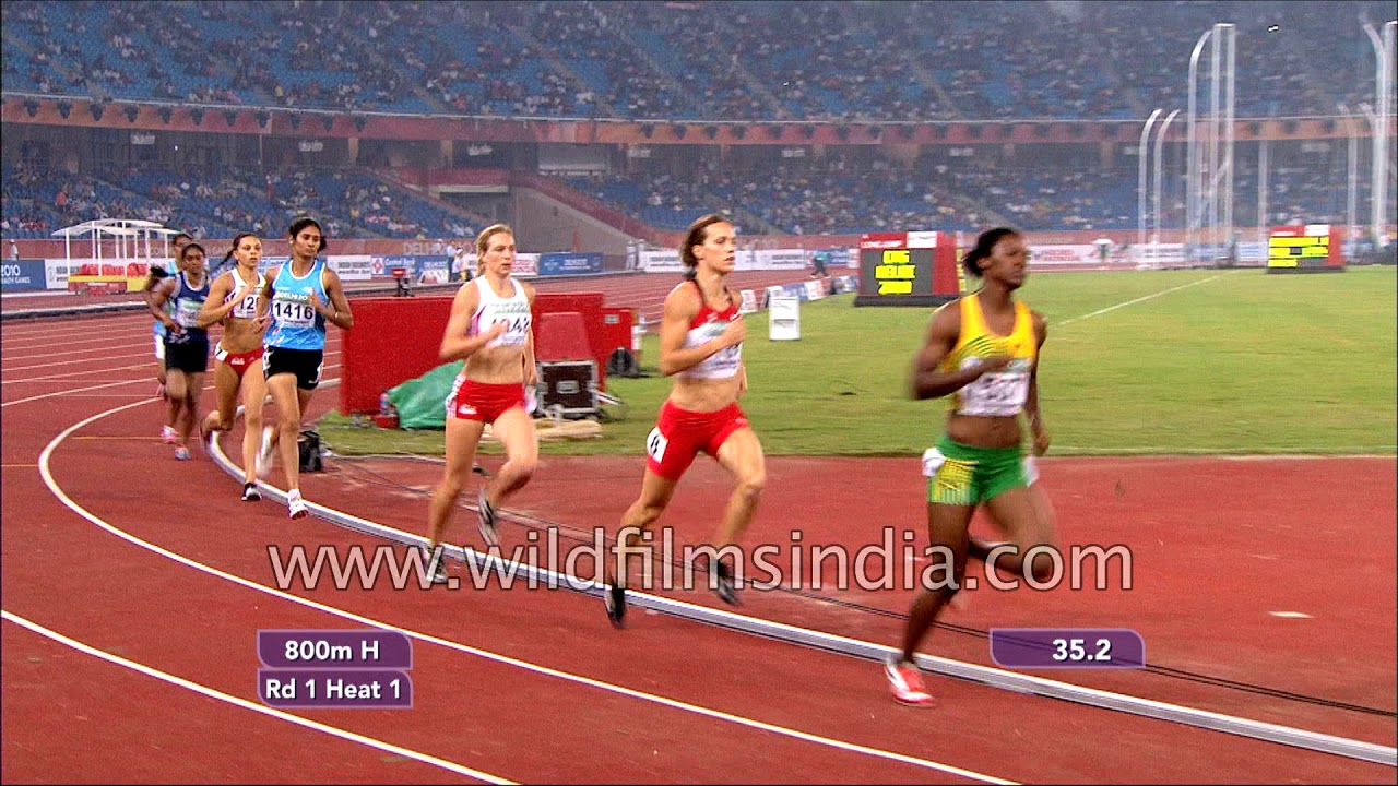 Louise Victoria Hazel wins gold | Women's  800m Heptathlon race