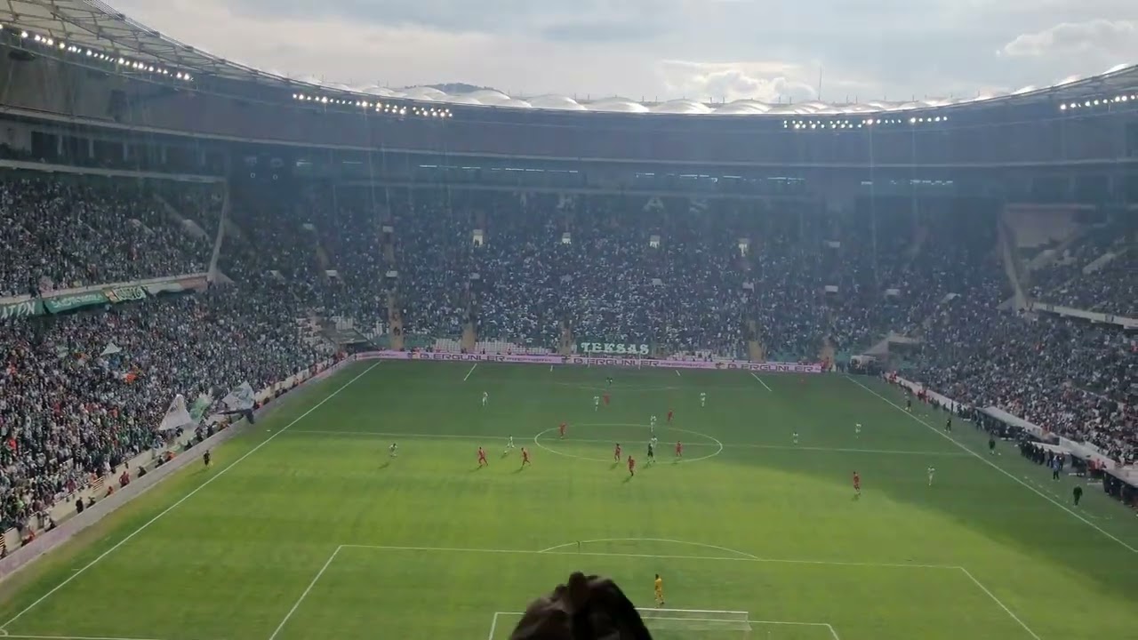 BURSASPOR - KUŞADASISPOR TRİBÜN ŞOV TEKSAS