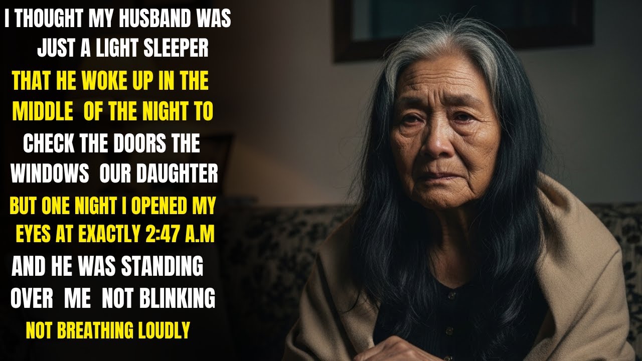 I Thought My Husband Was Protecting Us… Until I Woke Up at 2:47 AM | A True Horror Story