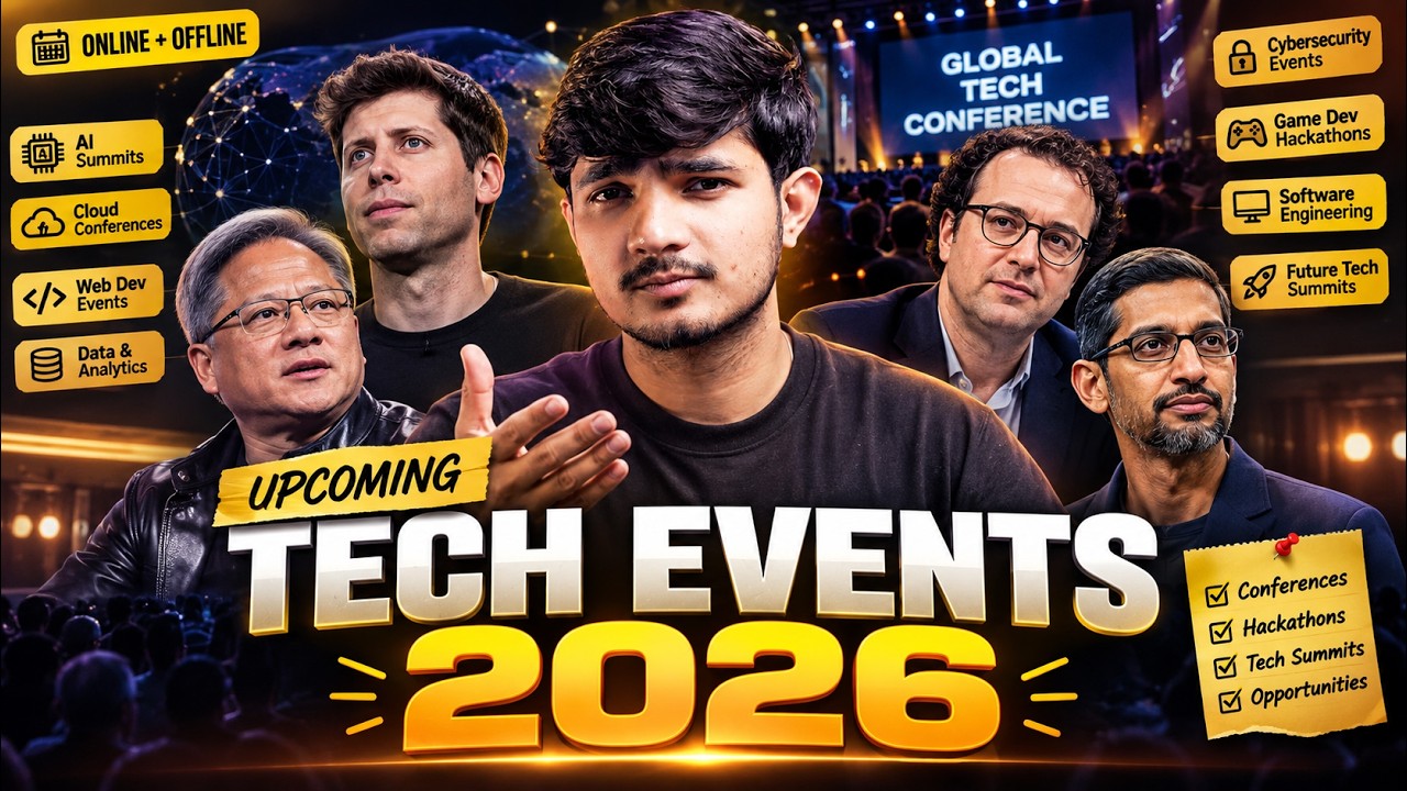 2026&rsquo;s Biggest Tech Events & Opportunities You Can&rsquo;t Miss