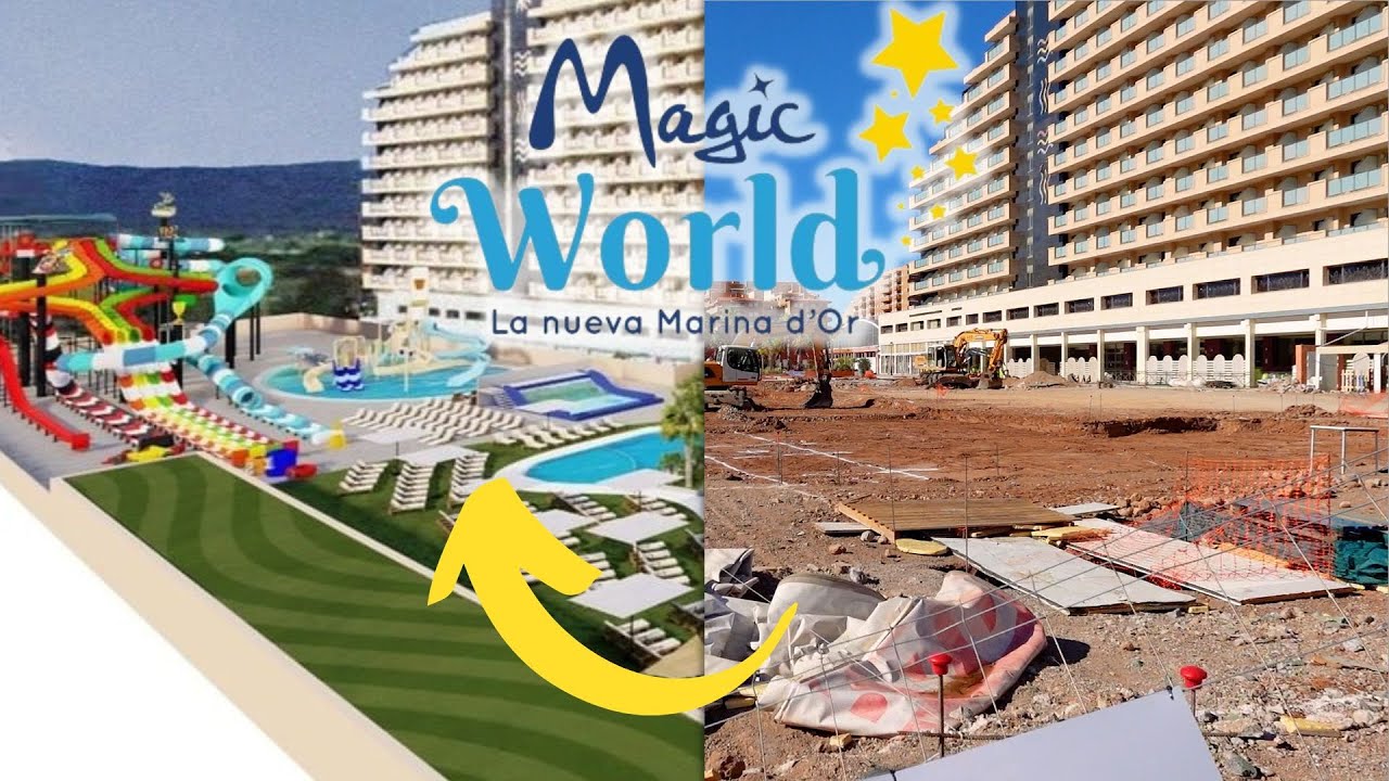 Así Será el Nuevo Marina d'Or | MAGIC WORLD (Oropesa del Mar)