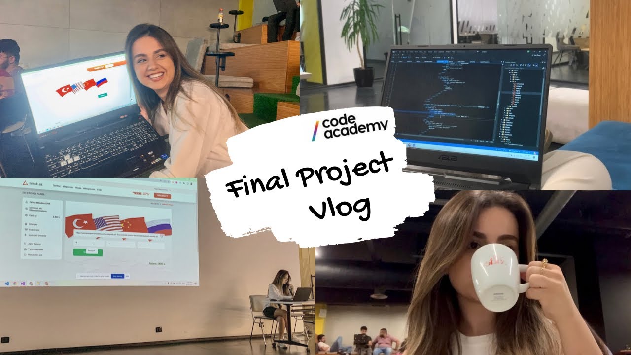 Code Academy Final End Project Vlog | Code for Future layihəsi, Fullstack Programming, Kodlaşdırma