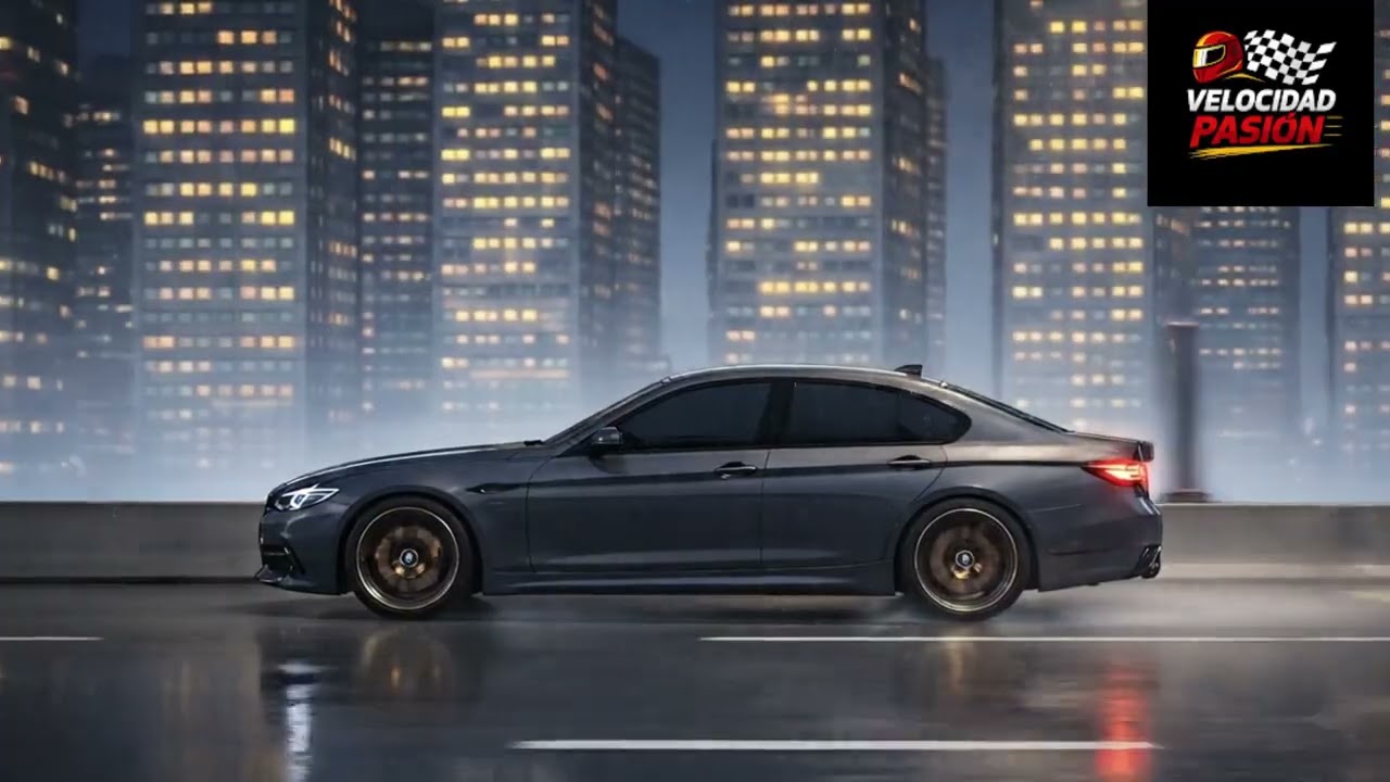BMW Night Drive  🌧️ | Lluvia en la Ciudad – VelocidadPasión