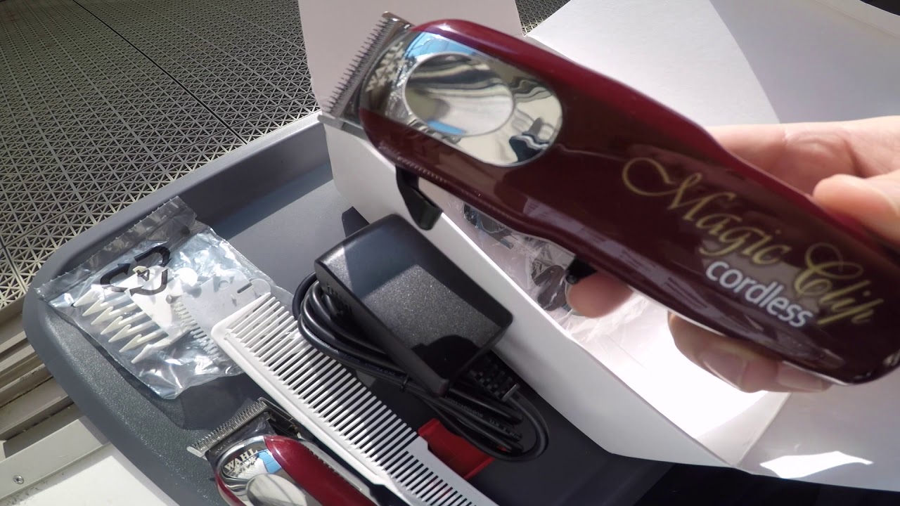 #083 WAHL Cordless Magic Clip開封とゼロギャップやり方