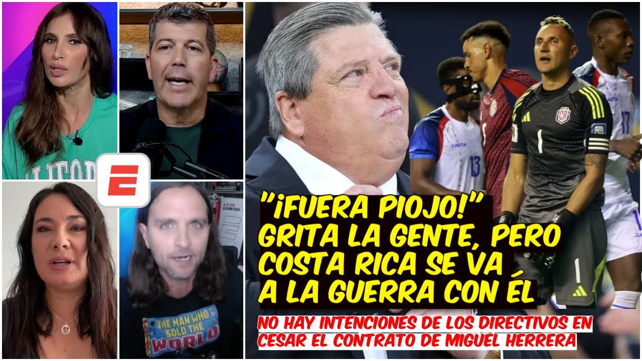 FUERA PIOJO gritó la afición de Costa Rica PERO NO hay un Plan B en la selección Tica | Exclusivos