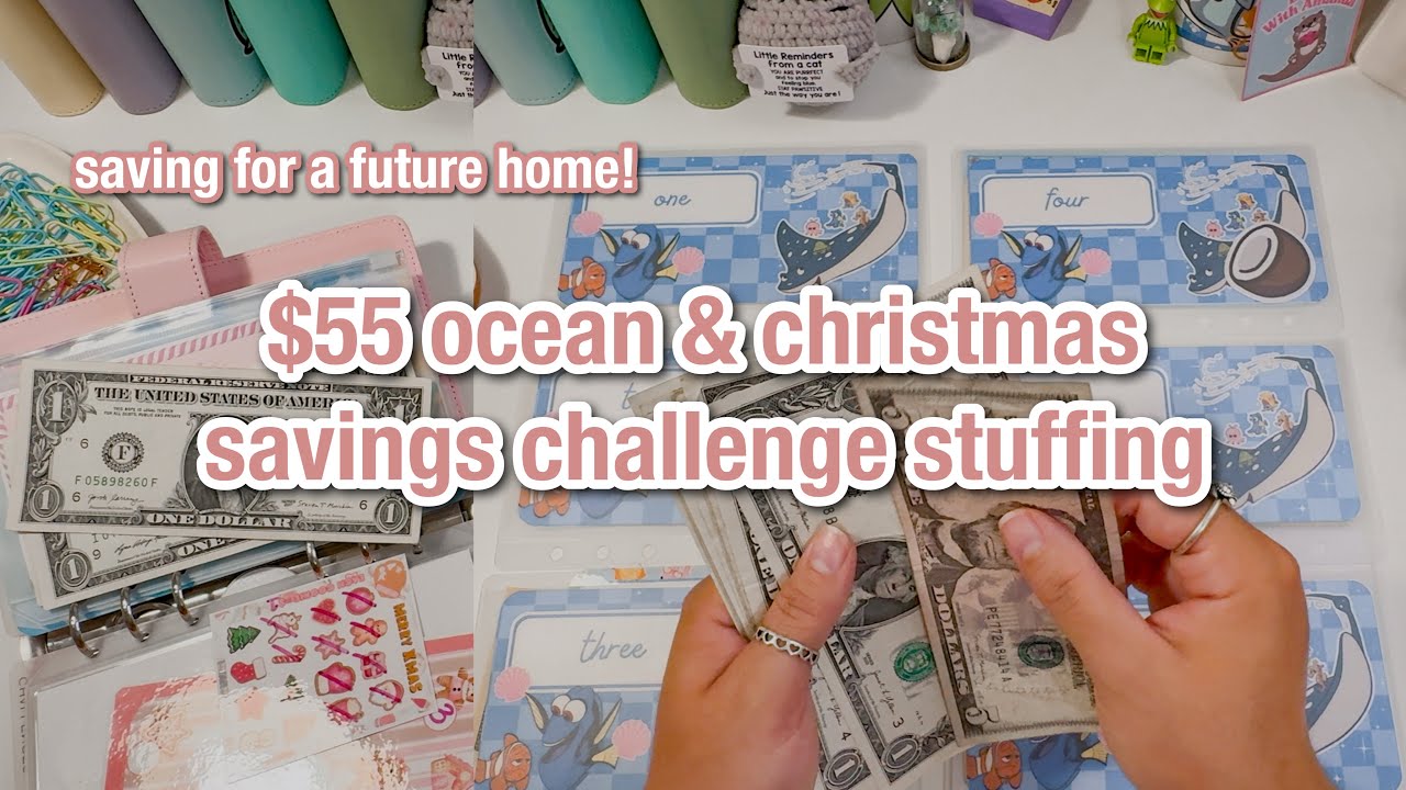 $55 fin-tastic/ freebie friday | we finished HOW many? 🥹🩵 | saving for a future home