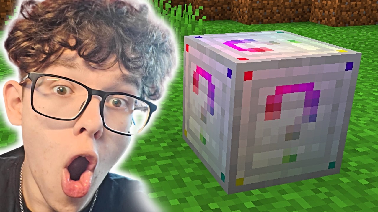 SZIVÁRVÁNY LUCKY BLOCK NYITÁS A MINECRAFTBAN!