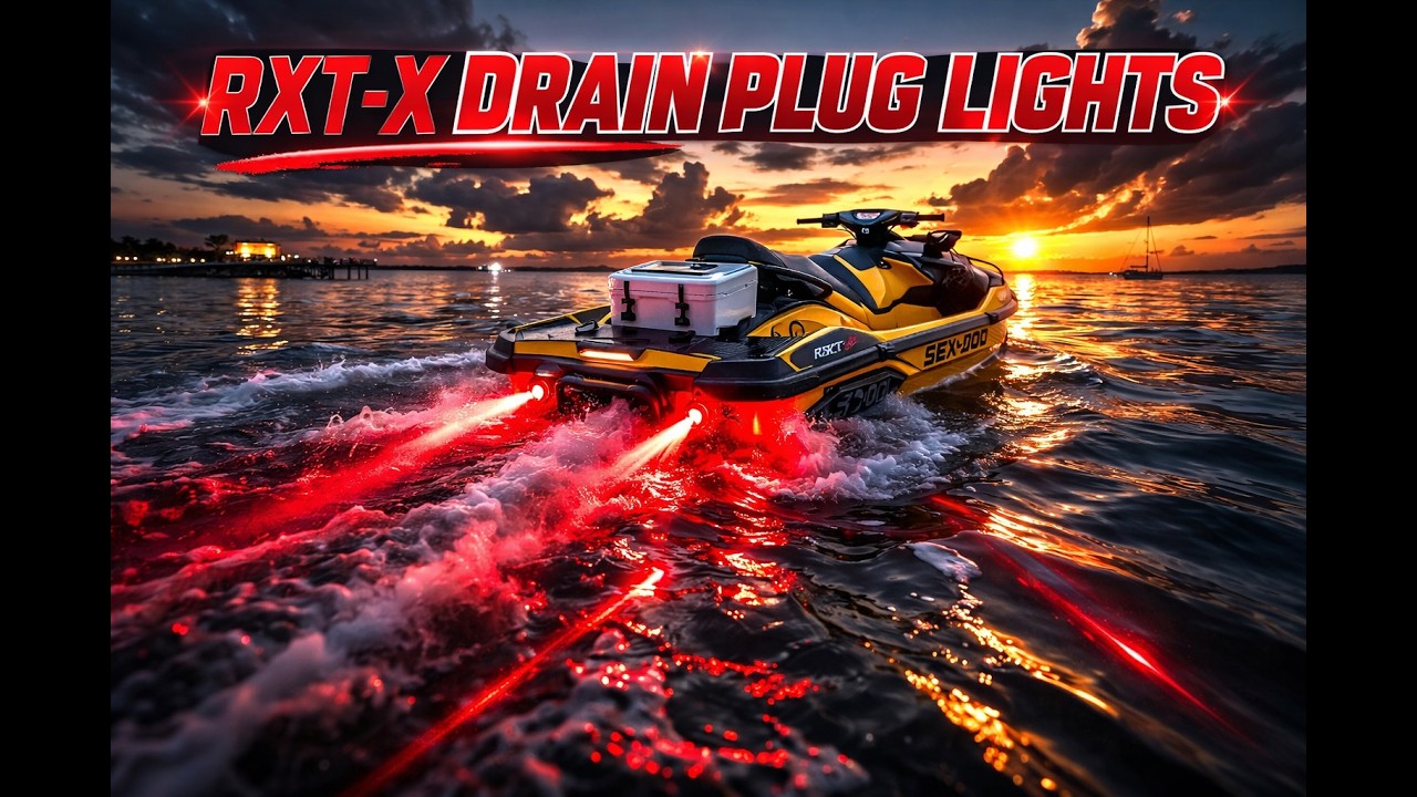 SEA DOO RXTX 300 Boat plug lights