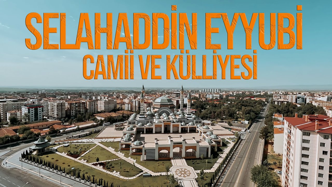 Selahaddin Eyyubi Camii ve Külliyesi Fpv Drone Tek Plan