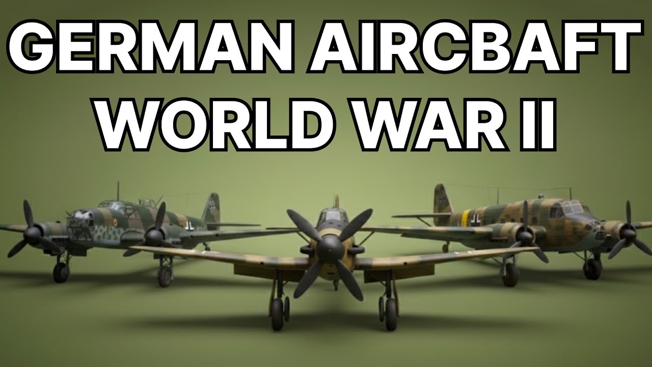 Every German Aircraft Used in WWII